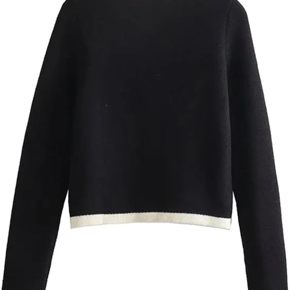 Gold button up Cardigan - Picture 4 of 4